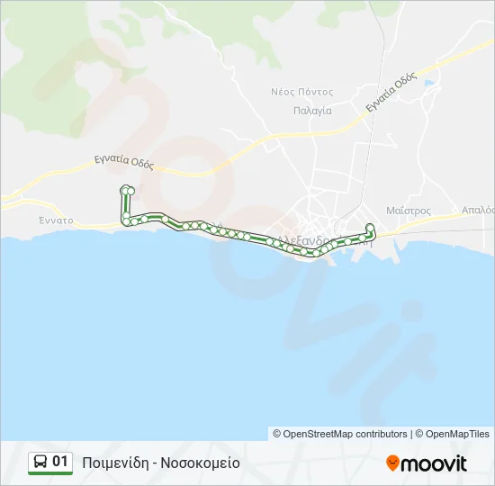 01 Bus Line Map