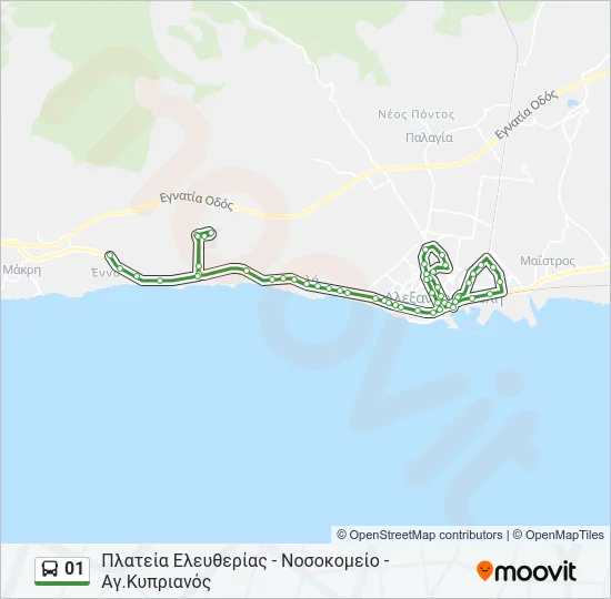 01 Bus Line Map