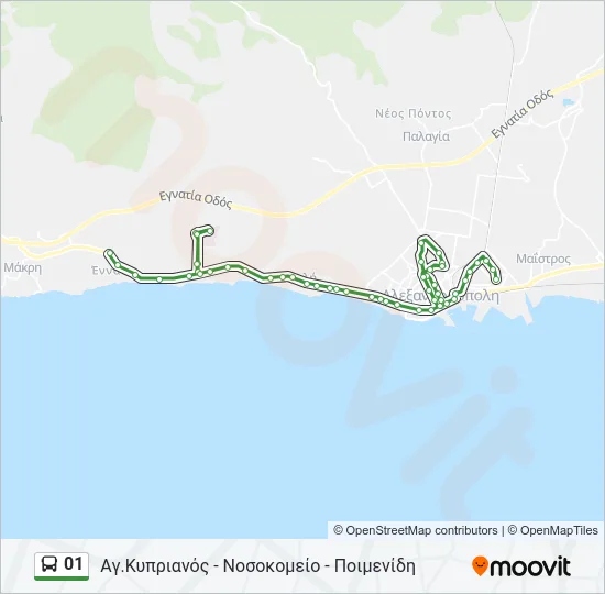 01 Bus Line Map