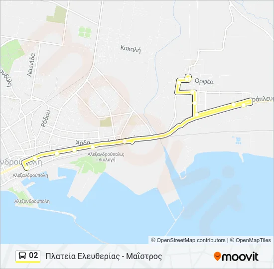 02 Bus Line Map