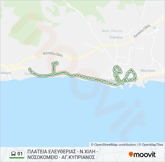 01 Bus Line Map