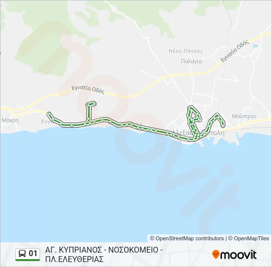 01 Bus Line Map