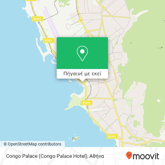 Congo Palace (Congo Palace Hotel) χάρτης
