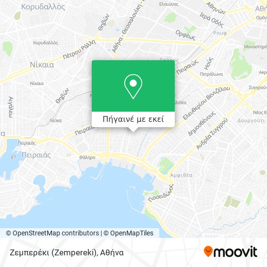 Ζεμπερέκι (Zempereki) χάρτης