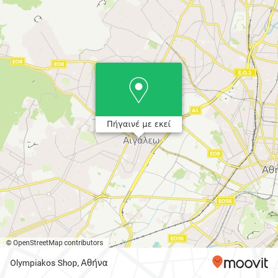 Olympiakos Shop χάρτης