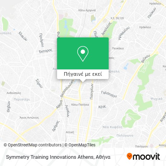 Symmetry Training Innovations Athens χάρτης