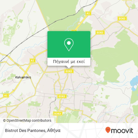 Bistrot Des Pantones χάρτης