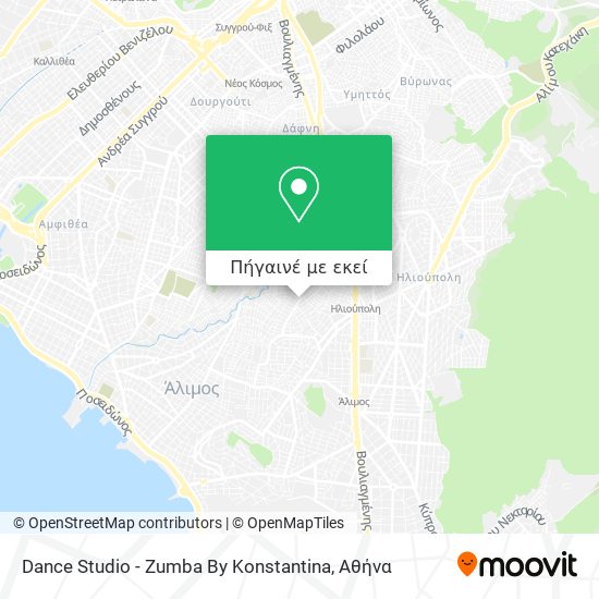 Dance Studio - Zumba By Konstantina χάρτης