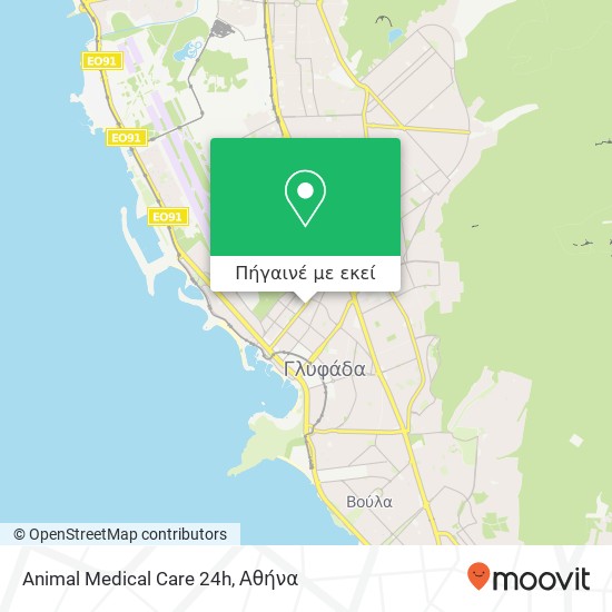 Animal Medical Care 24h χάρτης