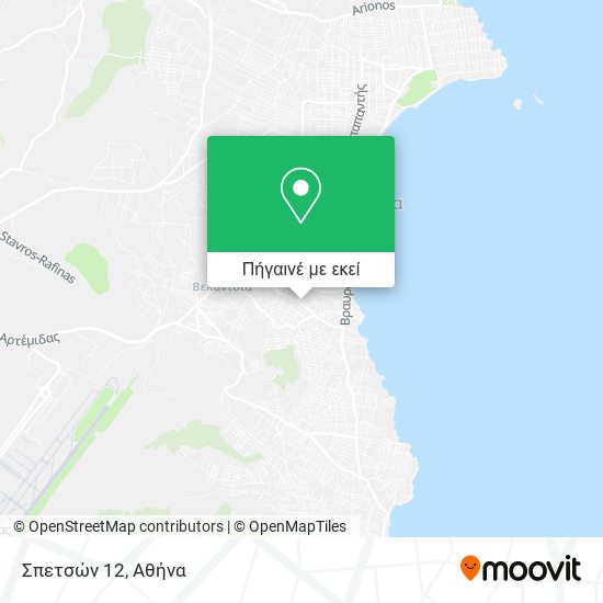 Σπετσών 12 χάρτης