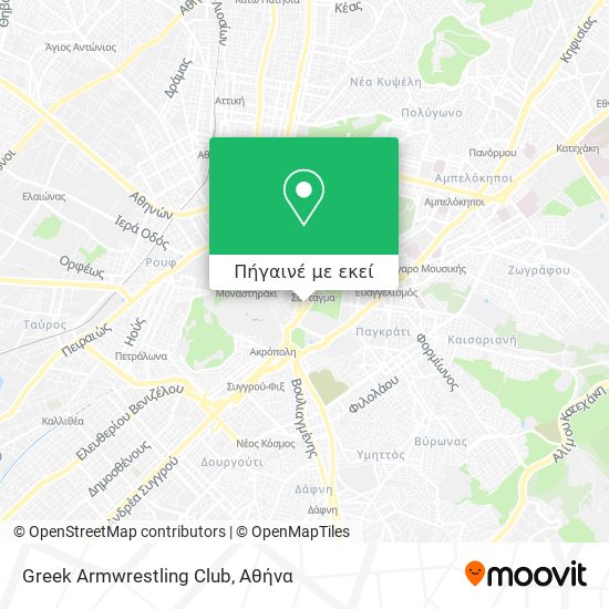 Greek Armwrestling Club χάρτης