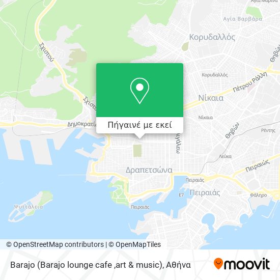 Barajo (Barajo lounge cafe ,art & music) χάρτης