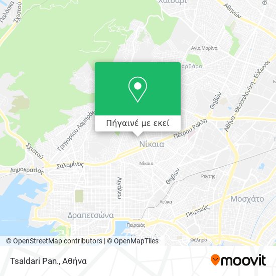 Tsaldari Pan. χάρτης