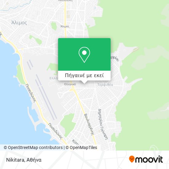 Nikitara χάρτης