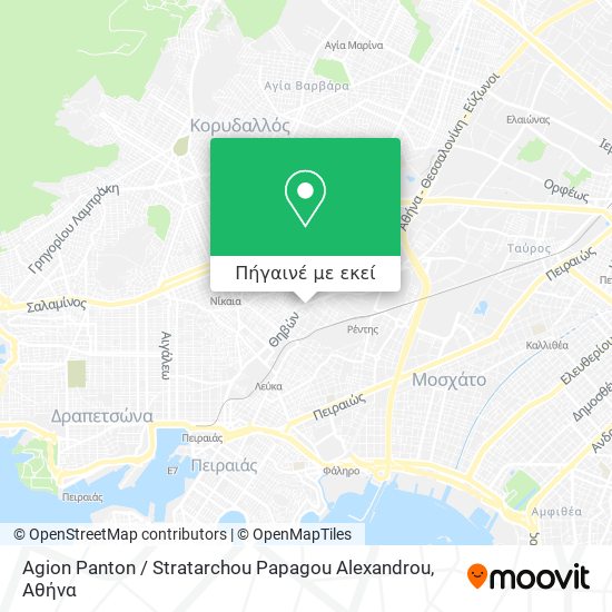 Agion Panton / Stratarchou Papagou Alexandrou χάρτης