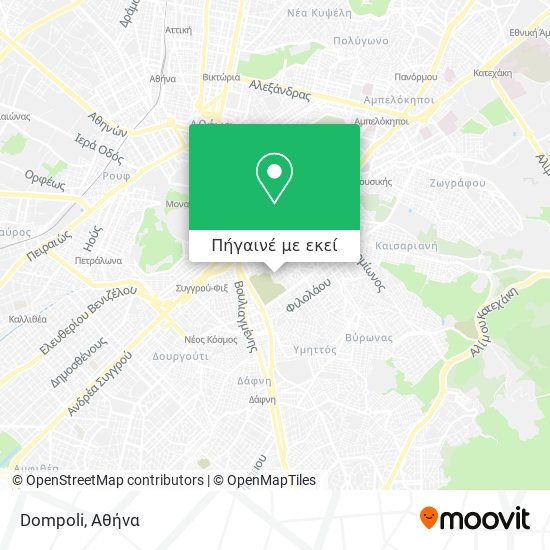 Dompoli χάρτης