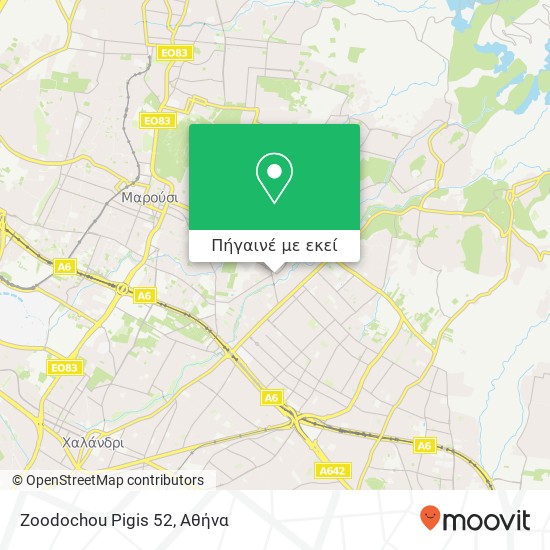 Zoodochou Pigis 52 χάρτης