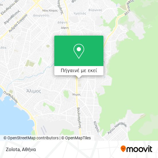 Zolota χάρτης