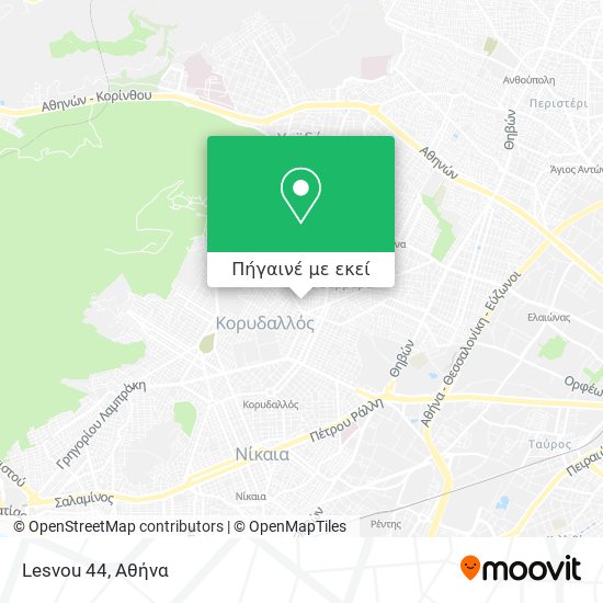 Lesvou 44 χάρτης