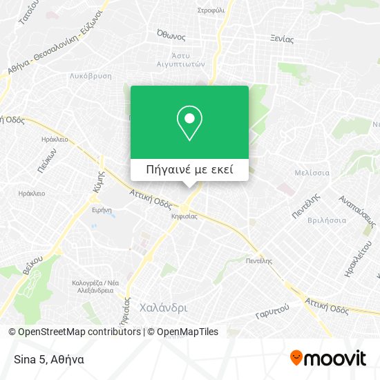 Sina 5 χάρτης