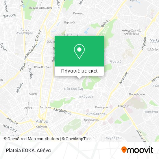 Plateia EOKA χάρτης