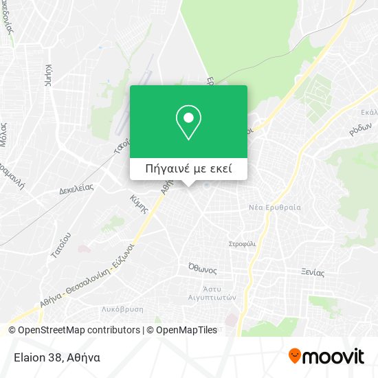 Elaion 38 χάρτης
