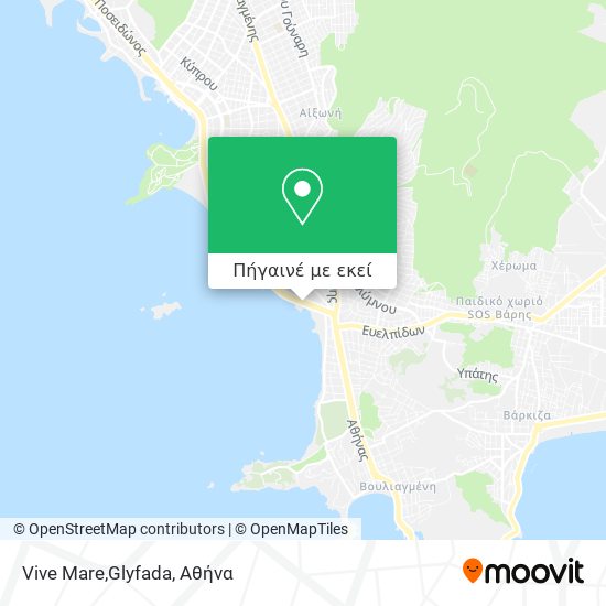 Vive Mare,Glyfada χάρτης