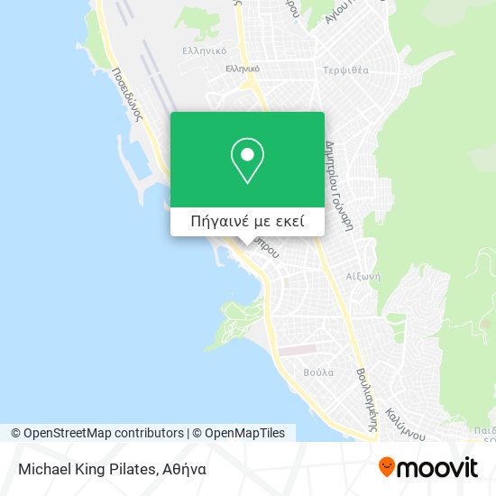 Michael King Pilates χάρτης
