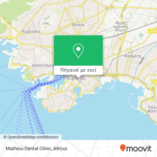 Mathiou Dental Clinic χάρτης