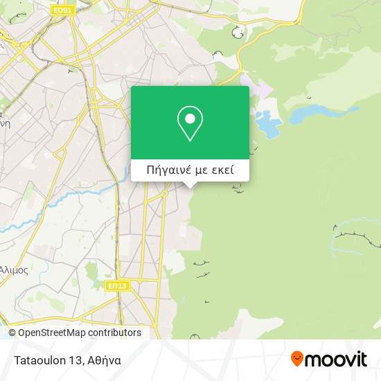 Tataoulon 13 χάρτης