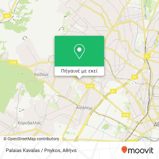 Palaias Kavalas / Pnykos χάρτης