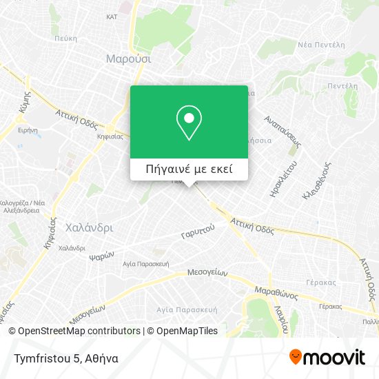 Tymfristou 5 χάρτης
