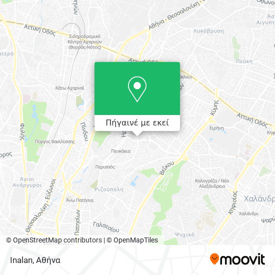 Inalan χάρτης