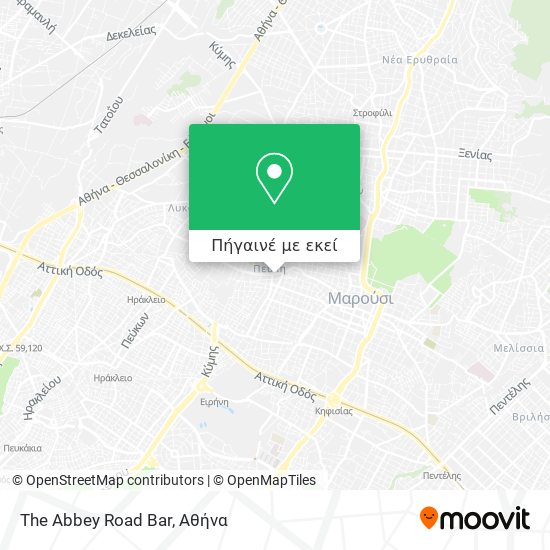 The Abbey Road Bar χάρτης