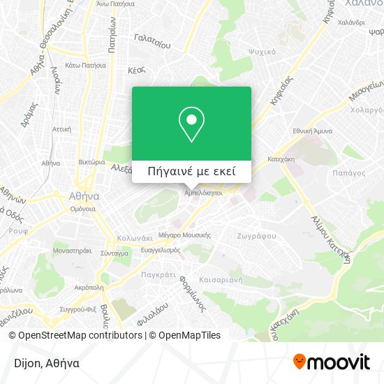 Dijon χάρτης