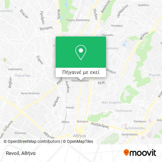 Revoil χάρτης