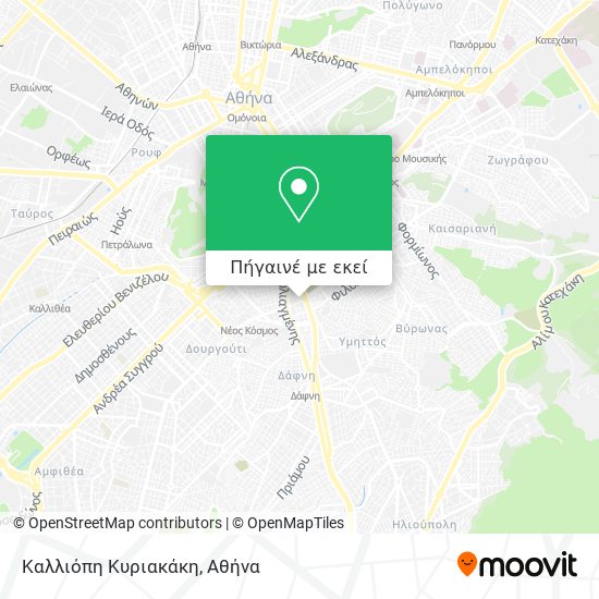 Καλλιόπη Κυριακάκη χάρτης