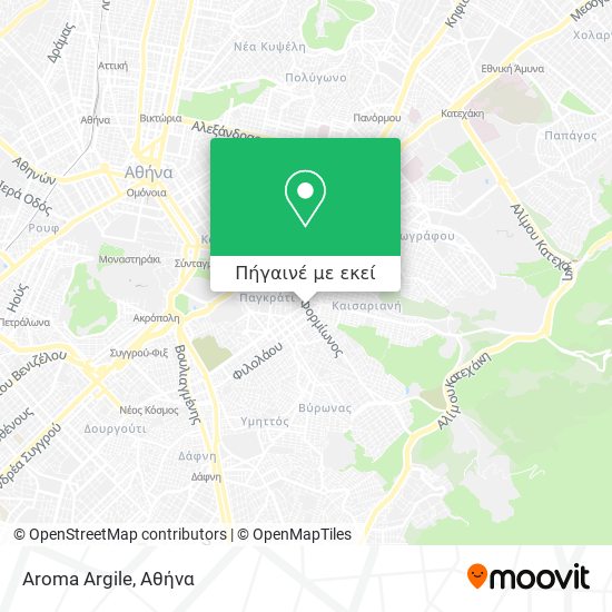 Aroma Argile χάρτης