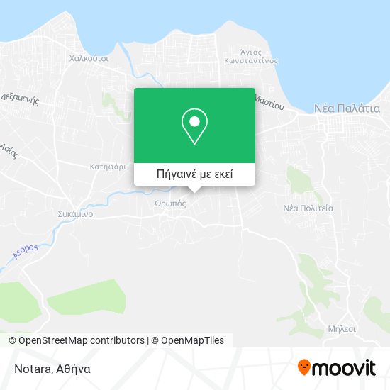 Notara χάρτης