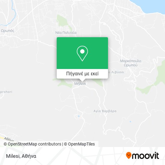 Milesi χάρτης
