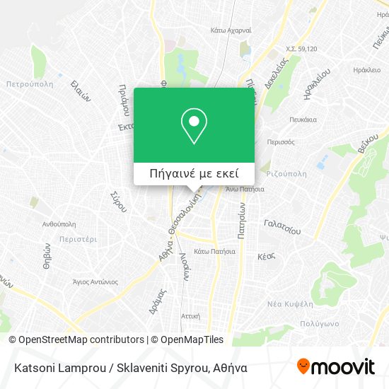 Katsoni Lamprou / Sklaveniti Spyrou χάρτης