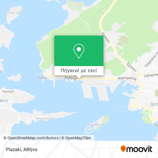 Plazaki χάρτης