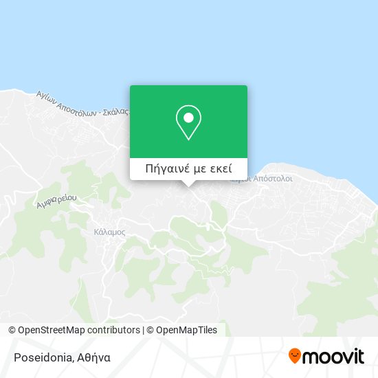 Poseidonia χάρτης