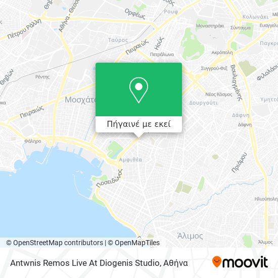 Antwnis Remos Live At Diogenis Studio χάρτης