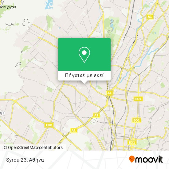 Syrou 23 χάρτης
