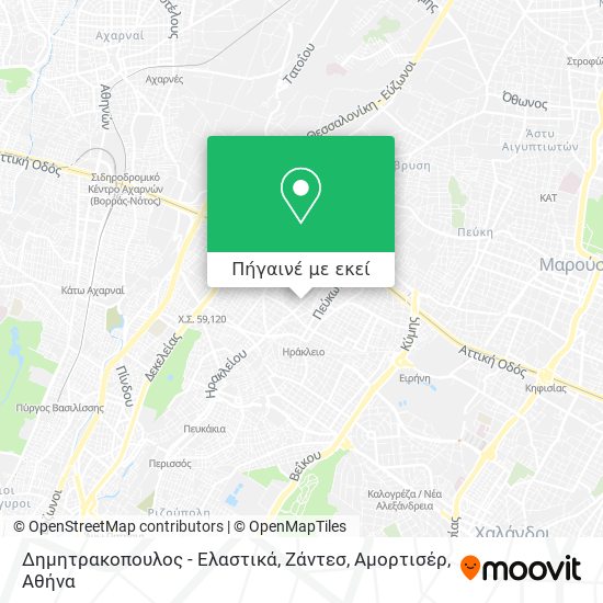 Δημητρακοπουλος - Ελαστικά, Ζάντεσ, Αμορτισέρ χάρτης