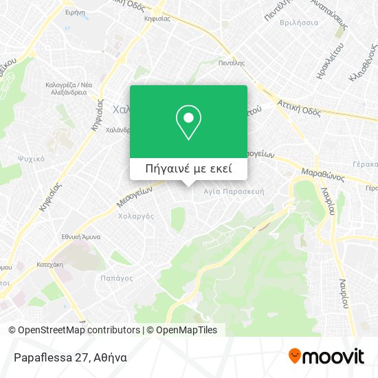 Papaflessa 27 χάρτης