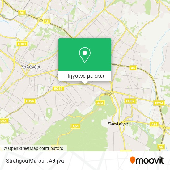 Stratigou Marouli χάρτης