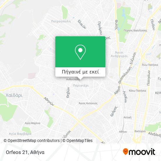 Orfeos 21 χάρτης