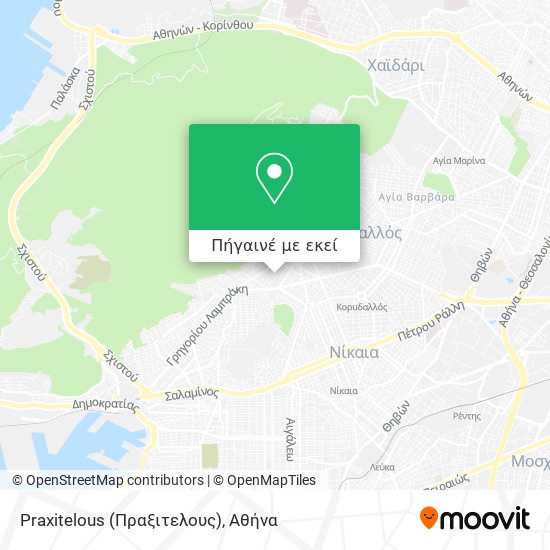Praxitelous (Πραξιτελους) χάρτης